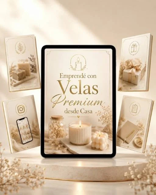 Velas Premium desde Casa — Guía + 5 Bonos